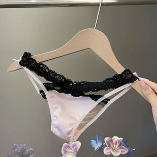 Light Pink Satin Knickers