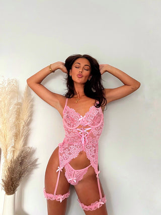 Amaya Pink Bodysuit